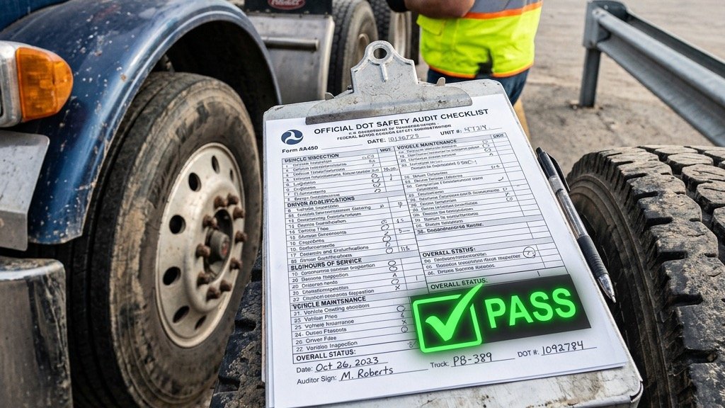 Cómo Aprobar la Auditoría de Seguridad FMCSA de Nuevo Entrante